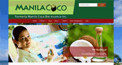Desktop Screenshot of manilacoco.com